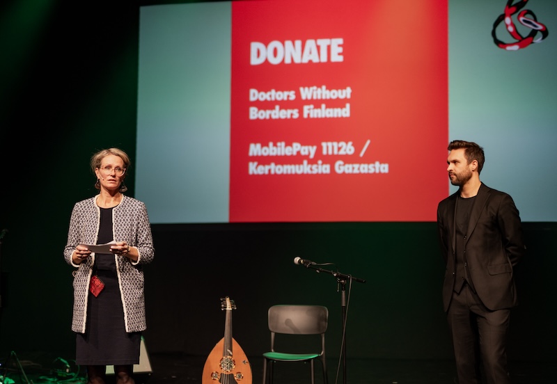 Theatre campaign giving voice to Gaza children awarded cultural honour