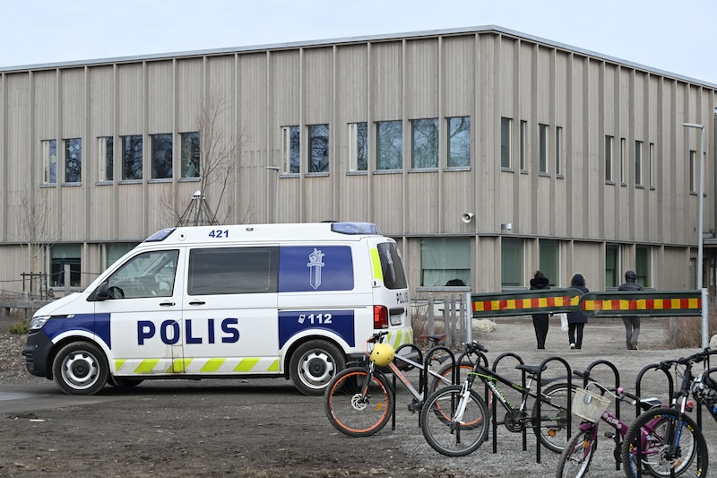 Pupil stabbed at Helsinki school, suspect arrested