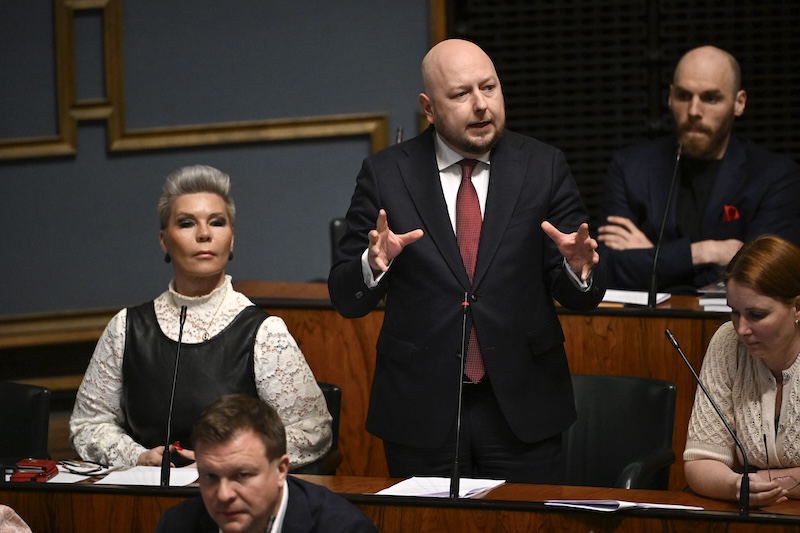 Finnish MP Joona Räsänen admits drink-driving offence