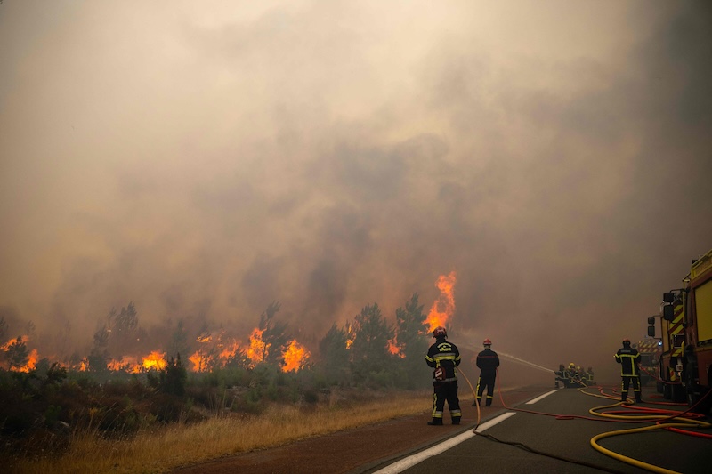 Wildfires threaten Bordeaux as blazes force mass evacuations in France