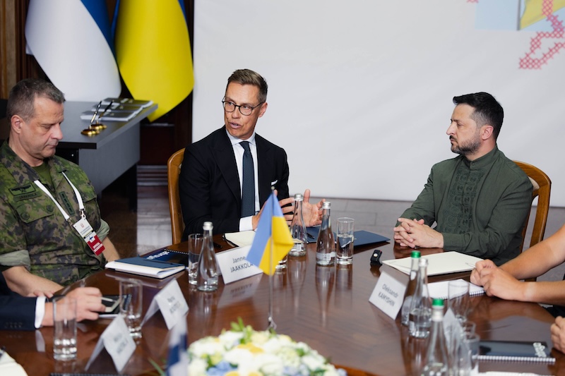 Finland and Ukraine expand defence cooperation with drone production deals